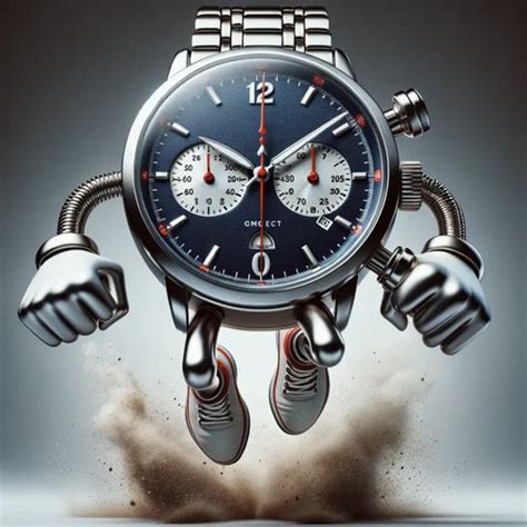 breitling watch running fast.